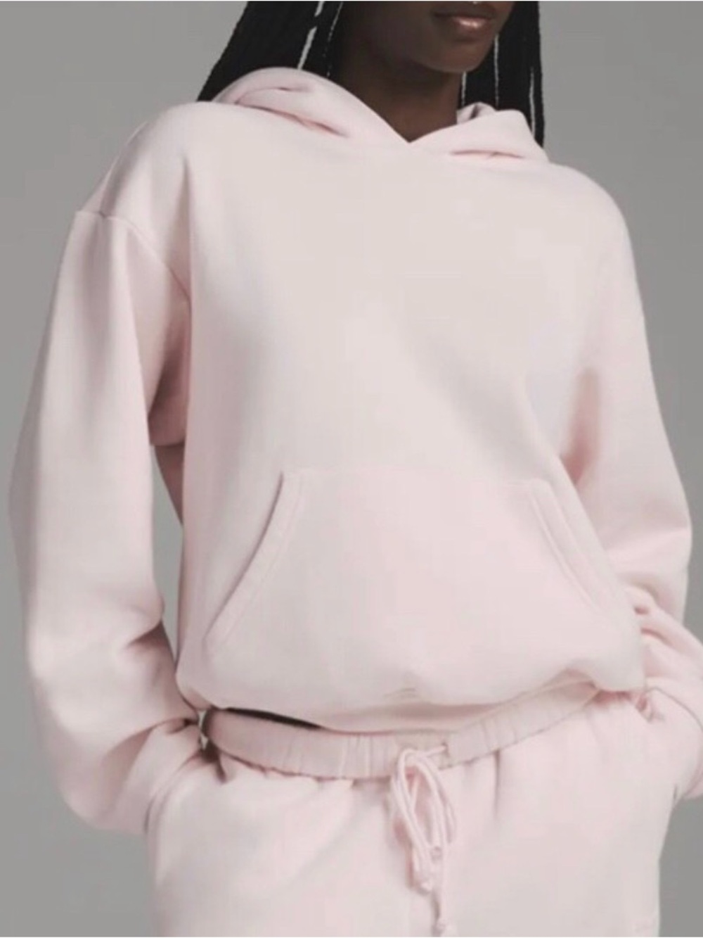 Skims Cotten Fleece classic hoodie and Joggers